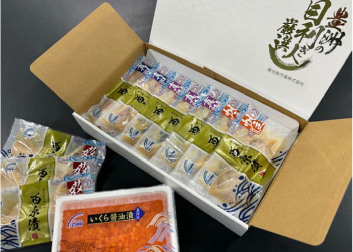 漬け魚・いくらセット